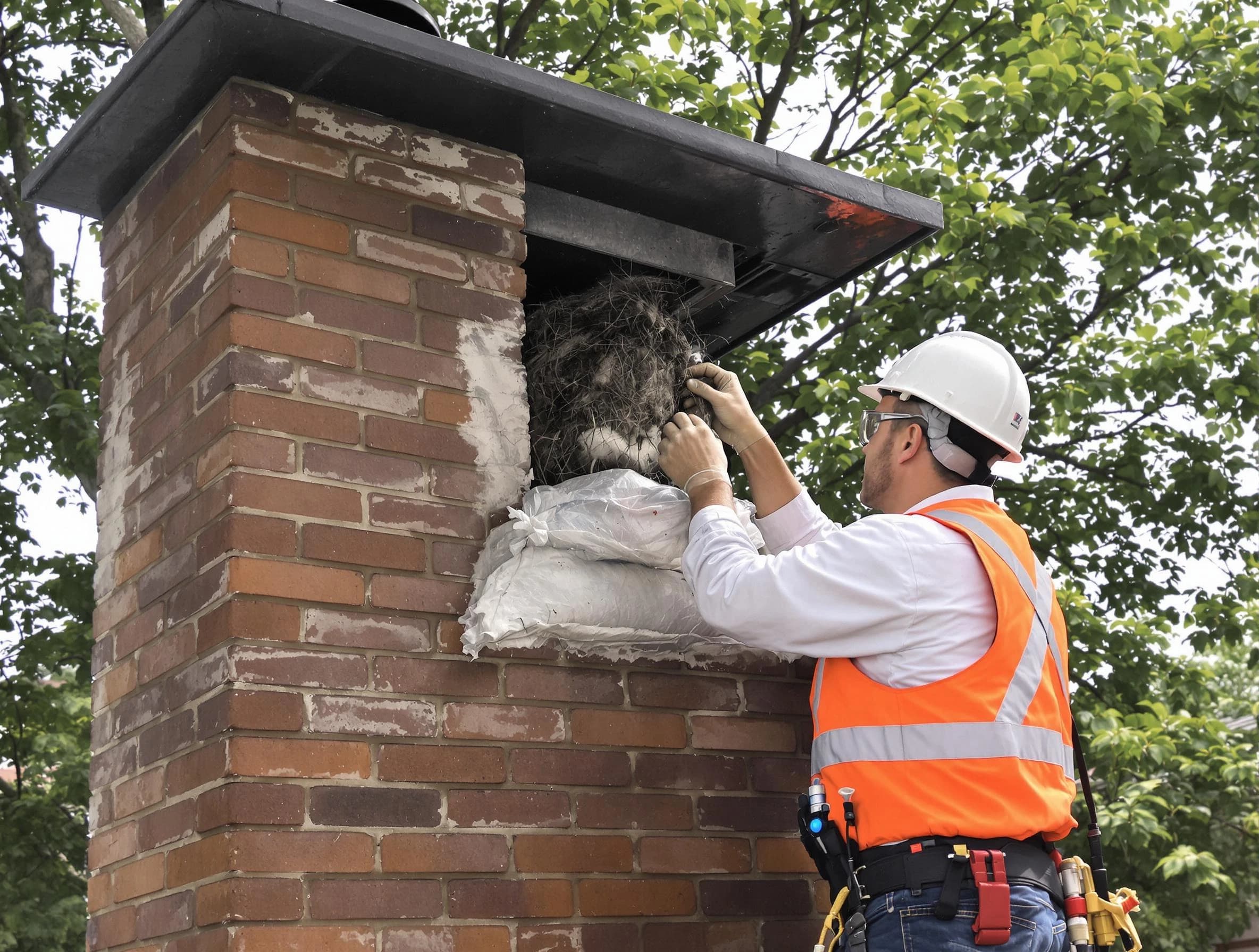 Humane removal of debris and animals by Belvedere Park Chimney Sweep in Belvedere Park, GA