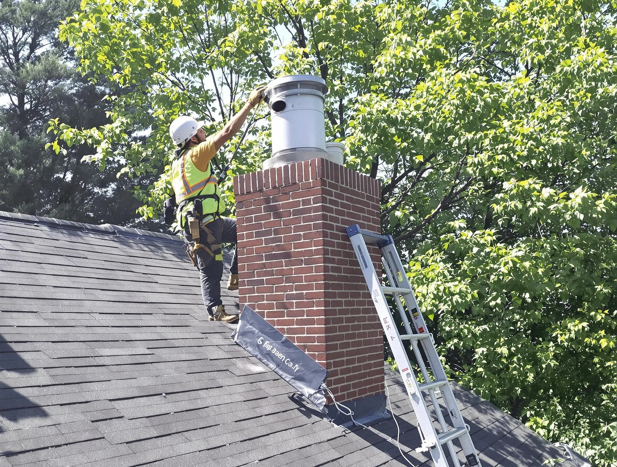 Chimney liner inspection by Belvedere Park Chimney Sweep in Belvedere Park, GA
