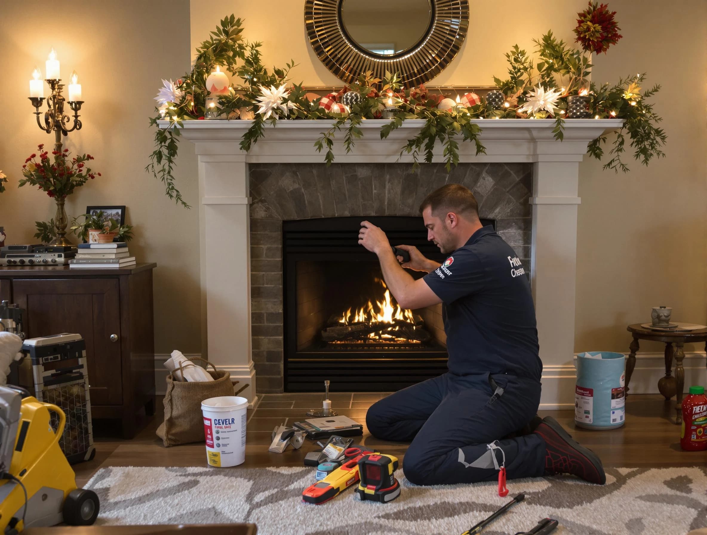 Belvedere Park Chimney Sweep offering fireplace maintenance services in Belvedere Park, GA