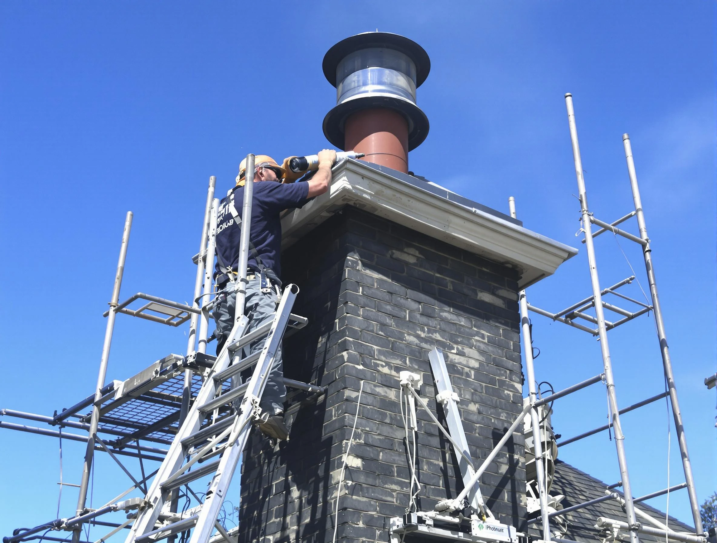 Sturdy chimney crown finished by Belvedere Park Chimney Sweep in Belvedere Park, GA