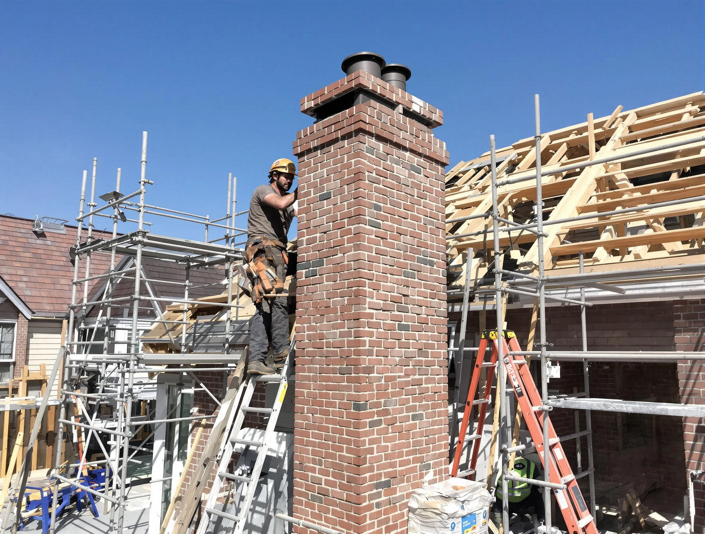 New chimney installation completed by Belvedere Park Chimney Sweep in Belvedere Park, GA
